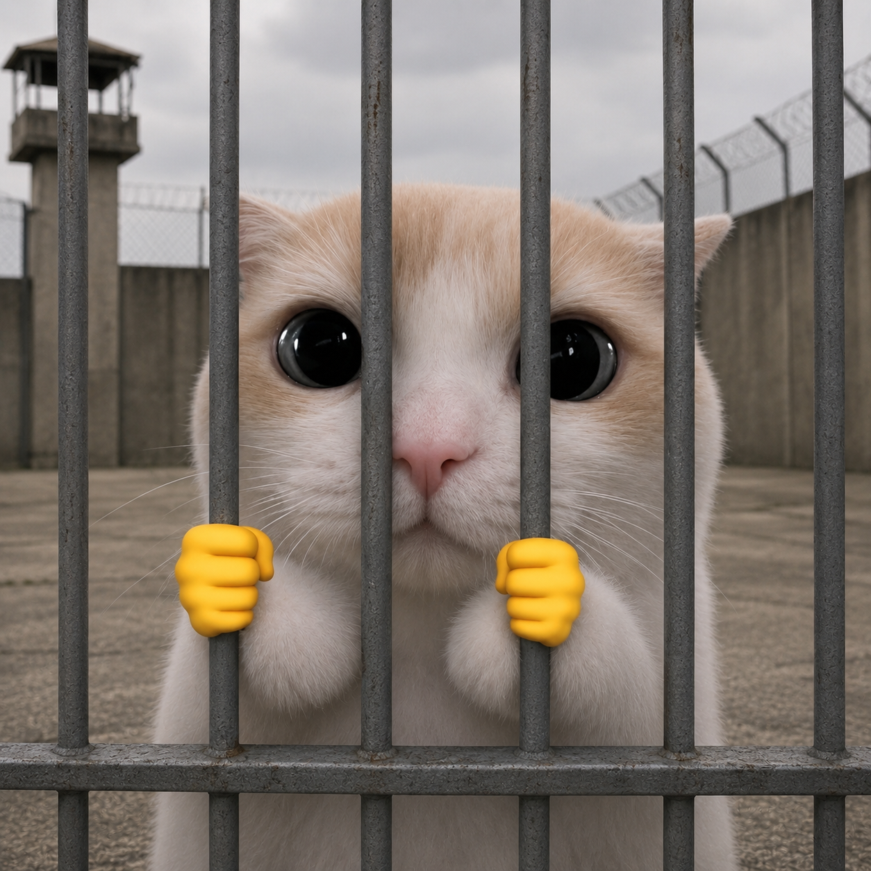 Cat in the yard